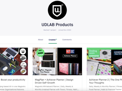 Kickstarter - UDLAB Products
